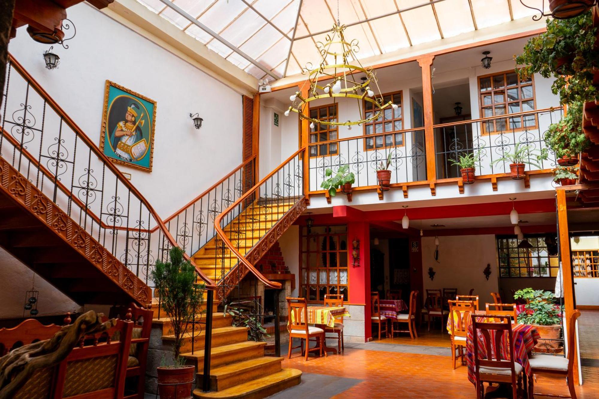 Hotel La Posada De Atahualpa Cusco Dış mekan fotoğraf